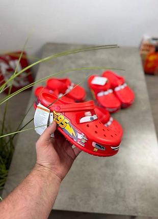 Кроксы маквин/crocs mcqueen/кроксы женские/кроксы мужские