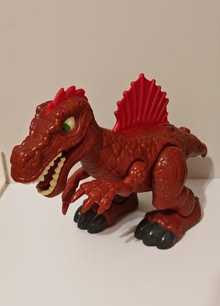 Imaginext walking roaring chomping dinosaur 2013 mattel battery animated kid toy mattel игрушка имеет моторизированные функции, ходит и рычит