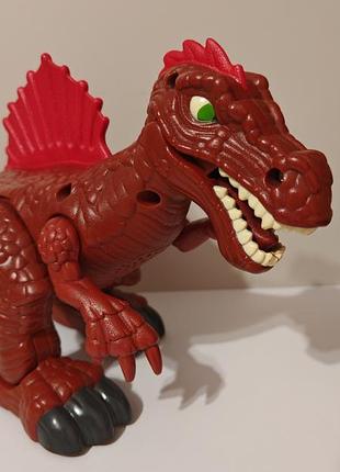 Imaginext walking roaring chomping dinosaur 2013 mattel battery animated kid toy mattel игрушка имеет моторизированные функции, ходит и рычит 4