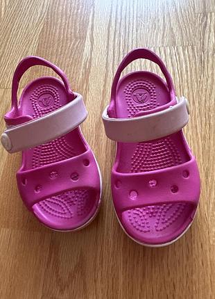 Дитячі крокси crocs босоніжки 22-23розмір (7)