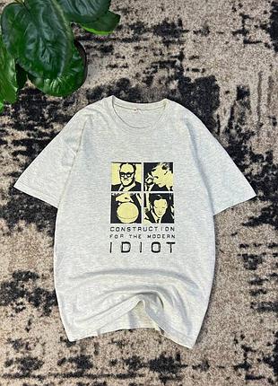 Футболка idiot the wonder stuff rock band