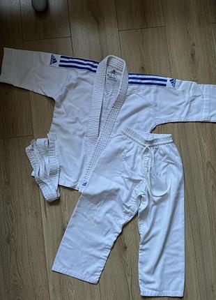Дитяче кімоно для дзюдо  моделі adidas 110/116 см