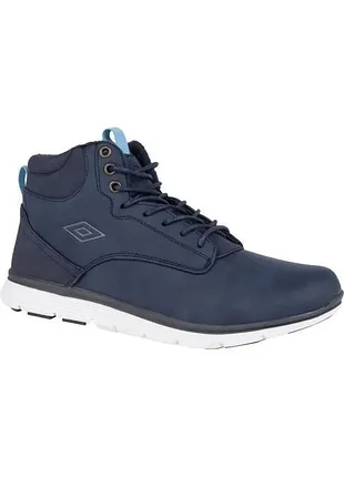 Подростковые утепленные зимние ботинки umbro для мальчика синие 36.5/24см