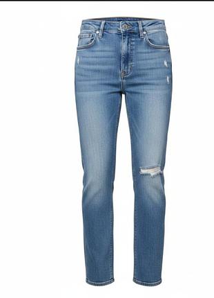 Джинсы женские mom slim stradivarius eur36