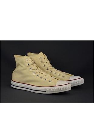 Converse chuck taylor all star hi високі кеди текстильні бежеві літо весна спорт оригінал 42 р/27 см palladium asics mexico 66