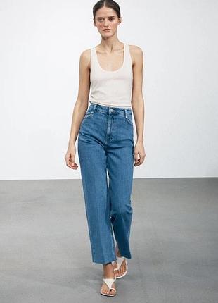 Нові джинси zara zw collection palazzo | розмір 36 | оригінал