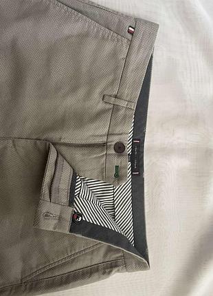 Серые брюки Tommy hilfiger pre-owned chinos
