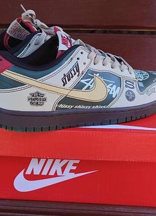 Кросівки nike sb dunk low x stussy “bmw m3” (dv0834-137)
