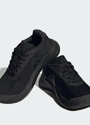 Кроссовки детские adidas duramo sl sportswear black черные на парня размер 30, стелька 19см