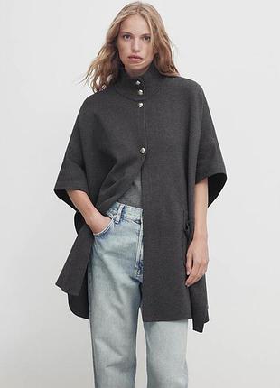 Пончо massimo dutti 2
