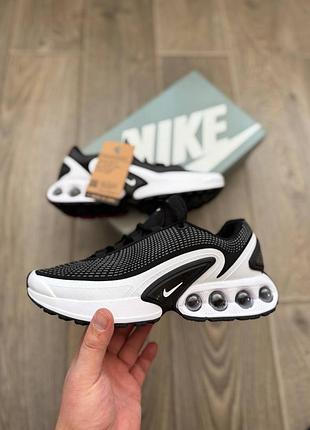 Стильные кроссовки nike air max dn black white