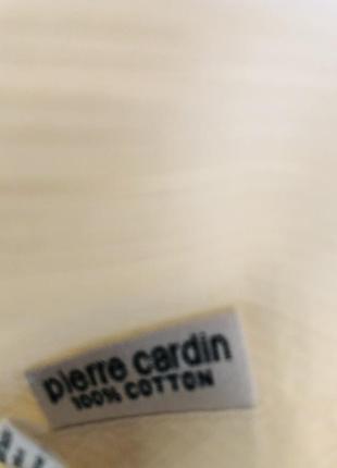 Мужская рубашка pierre cardin цвета ванили3 фото