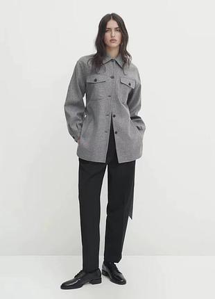 Сорочка-плащ massimo dutti
