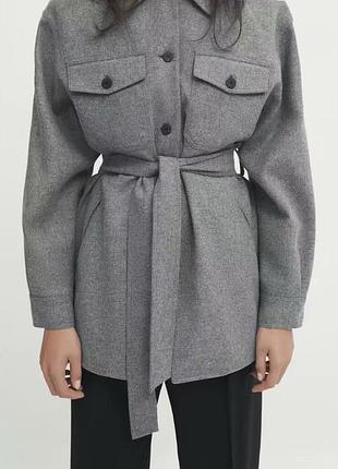 Сорочка-плащ massimo dutti