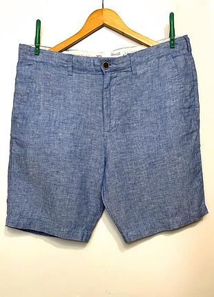 Denim co мужские льняные шорты