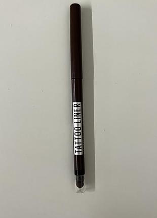 Maybelline tattoo liner (brown) олівець для очей