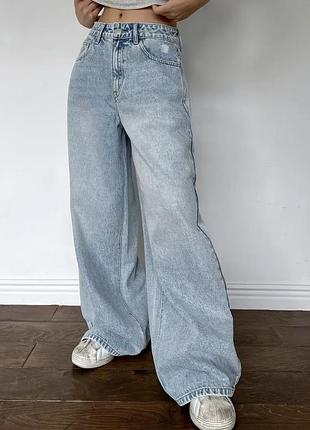Джинсы светло-синие👖