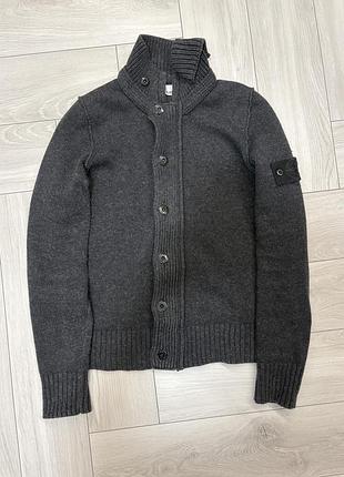 Stone island ghost piece shadow golf overshirt стон с s