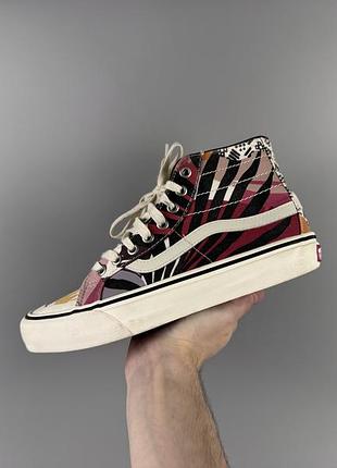 Розмір 39 25 см жіночі високі кеди vans sk8-hi 138 decon