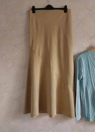 Юбка женская h&amp;m l 48р., макси, лиоцелл, вискоза, длинная