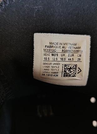 Кеды converse all black, 44,5 (29 см) 8