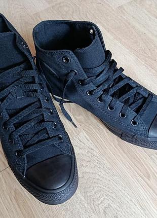 Кеды converse all black, 44,5 (29 см) 2