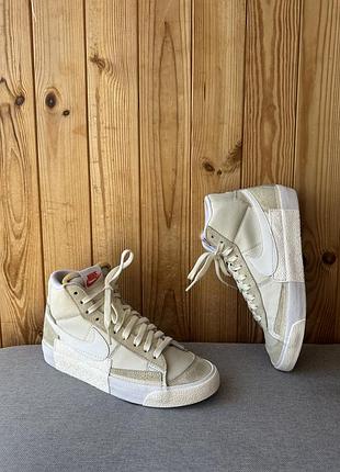 Чоловічі високі кросівки кеди взуття nike blazer