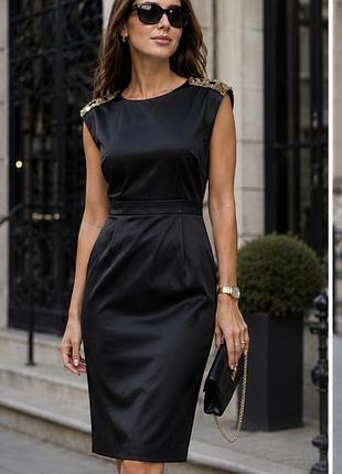Zara warehouse люксова чорна сукня маленька чорна сукня нова