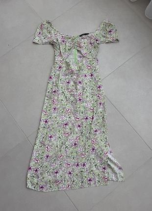 Сукня міді від zara