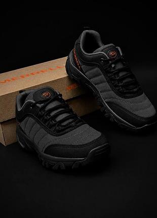 Тактичні чоловічі кросівки merrell 40–46 | легкі трекінгові для міста, полювання та активного відпочинку мужские тактичные кроссовки серые новинка
