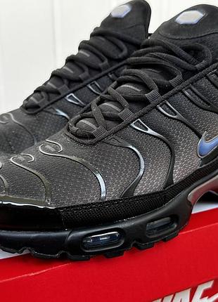 Nike air max plus tn black/diffused blue (dm0032-018) | eur 47 / us 12.5