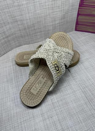 Ugg шльопанці легкі плетені