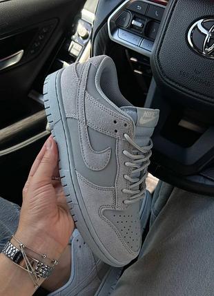 Nike sb dunk low grey premium