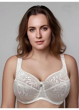 Бюстгальтер orietta 6605, 100d, 105d, капучино, белый
