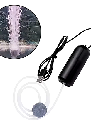 🐠 аквариумный кислородный насос usb 5v | мини-аэратор для аквариума | воздушный компрессор | аэратор для рыб | портативный компрессор 🐠