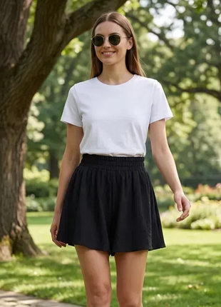 Шорты трикотажные на широком поясе от asos m