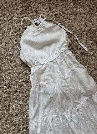 Плаття льон zara