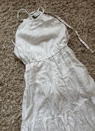 Плаття льон zara 2