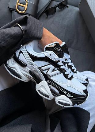 Кросівки new balance 9060r black/white