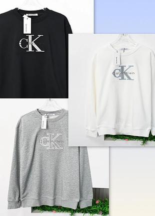 Світшот чоловічій calvin klein свитшот мужской толстовка