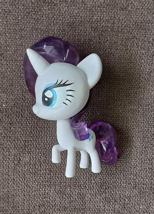 Оригінальна фігурка реріті май літл поні (rarity «my little pony» kwistal fwenz volume 1 mighty jaxx)