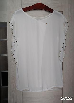 Нарядная шифоновая блуза от guess