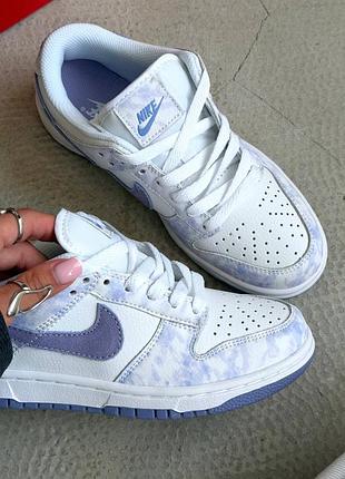 Кросівки nike dunk low pulse white/light blue