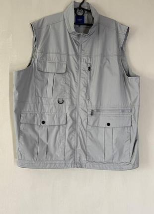 Стильная мужская многофункциональная жилетка cotton traders utility 3xl