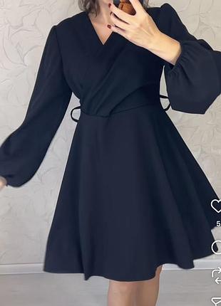 🖤 чорна сукня boohoo 16