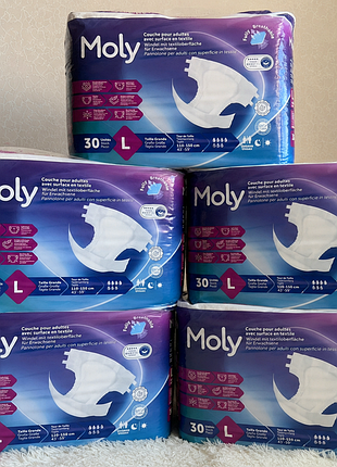 Подгузники для взрослых moly