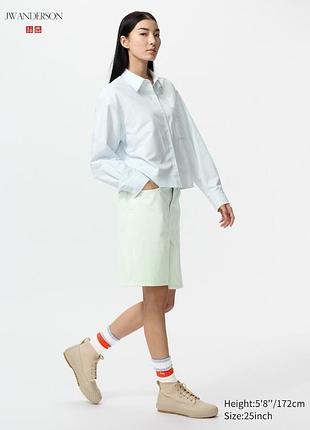 Шорты uniqlo, джинсовые бриджи р.28