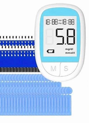Глюкометр электронный blood glucose meter bgm503 измеритель уровня сахара в крови портативный