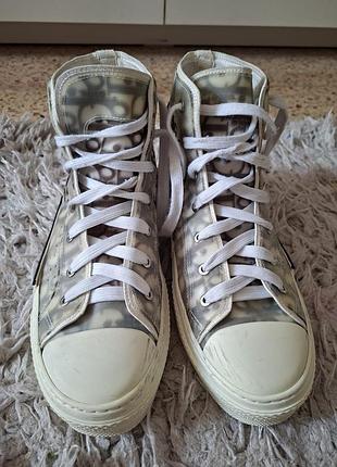 Высокие женские кеды dior b23 high-top размер 40