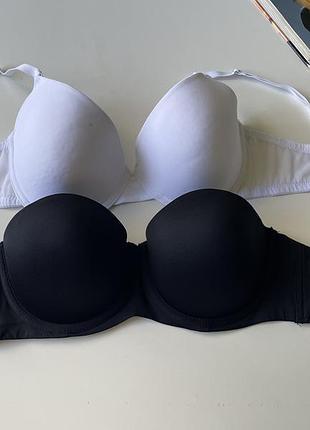 Цена за 2 шт ✅ комплект бюстгалтеров primark микро дефект ❌ 75d